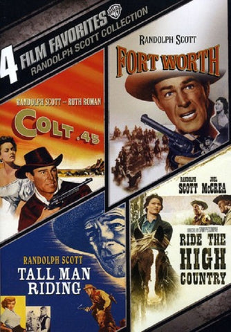 Colt 45 + Fort Worth + Tall Man Riding + Ride in the High Country NEW DVD