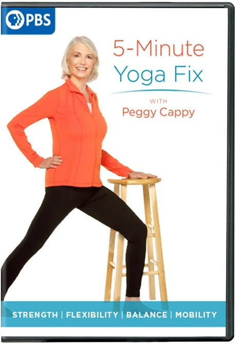 5 Minute Yoga Fix With Peggy Cappy Five New DVD