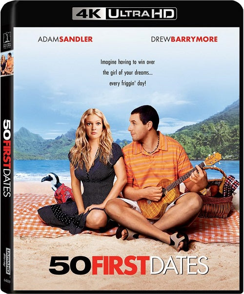 50 First Dates (Adam Sandler Drew Barrymore) New 4K Ultra HD Blu-ray Presale