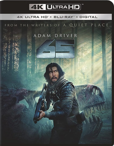 65 (Adam Driver Ariana Greenblatt) New 4K Mastering Blu-ray + Digital