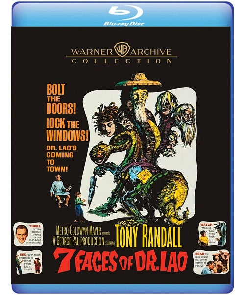 7 Faces of Dr Lao (Kevin Tate Tony Randall) Seven New Blu-ray Presale