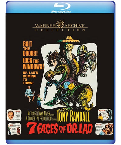 7 Faces of Dr Lao (Kevin Tate Tony Randall) Seven New Blu-ray Presale