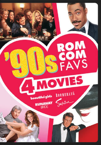 90s Rom Com Faves 4 Movie Collection (Halle Berry Joan Cusack) New DVD