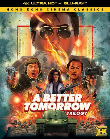 A Better Tomorrow 1 2 3 Trilogy New 4K Ultra HD Blu-ray Box Set Presale