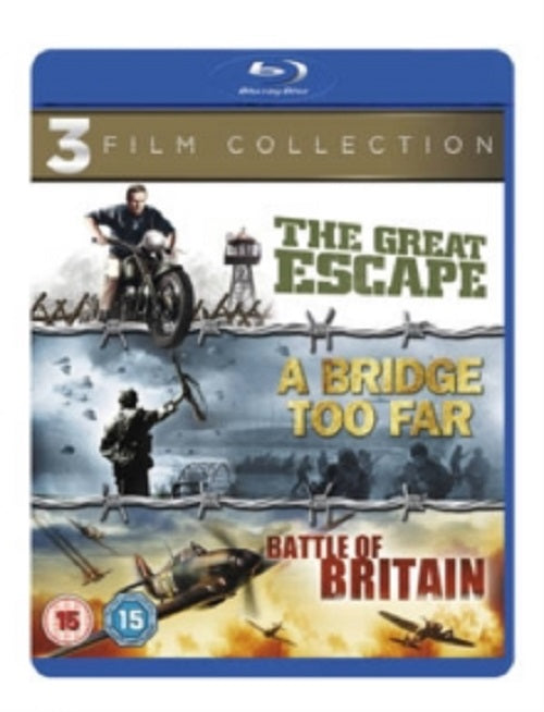 A Bridge Too Far + The Great Escape + Battle Of Britain New Region B Blu-ray