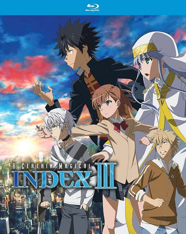 A Certain Magical Index III Season 3 Series Three Third New Blu-ray Box Set