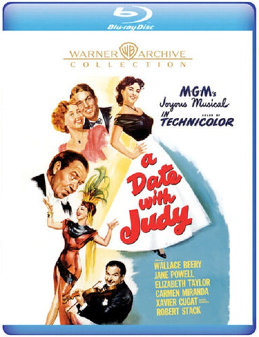 A Date With Judy (Wallace Beery Jane Powell Elizabeth Taylor) Blu-ray Presale