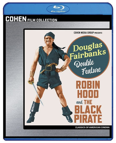 A Douglas Fairbanks Double Feature Robin Hood The Black Pirate New Blu-ray