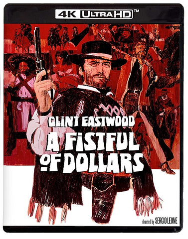 A Fistful of Dollars (Clint Eastwood Marianne Koch) New 4K Ultra HD Blu-ray