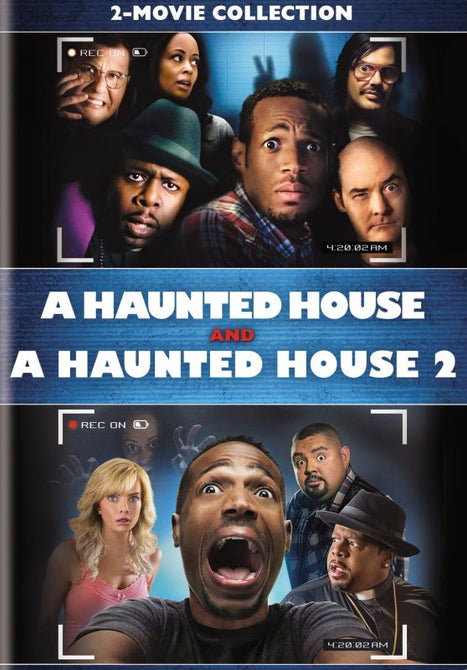 A Haunted House + A Haunted House 2 Two (Marlon Wayans) New DVD