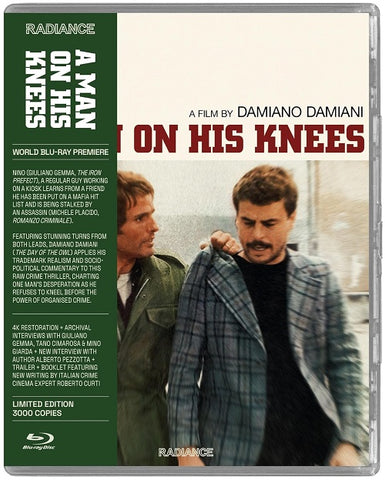 A Man On His Knees (Giuliano Gemma) New Limited Edition Blu-ray + Booklet