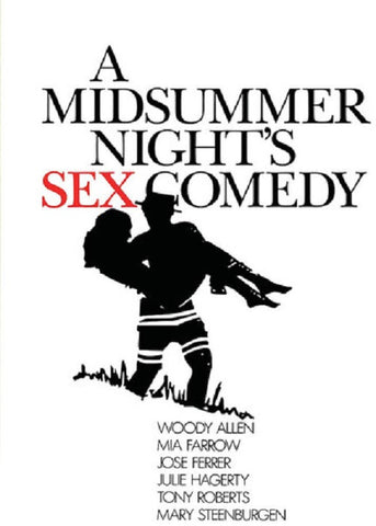 A Midsummer Nights Sex Comedy (Woody Allen Mia Farrow Julie Hagerty) New DVD