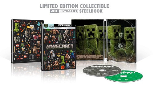 A Minecraft Movie New 4K Ultra HD Blu-ray + Digital + Steelbook Presale