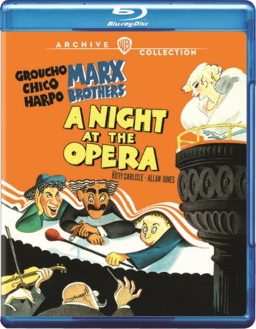 A Night at the Opera (Groucho Marx Chico Marx) New Region B Blu-ray