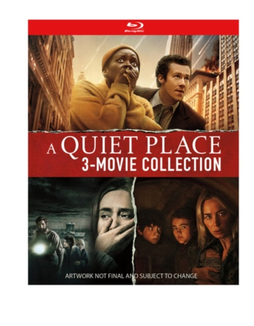 A Quiet Place 1 2 3 Movie Collection Emily Blunt New Region B Blu ray Box Set