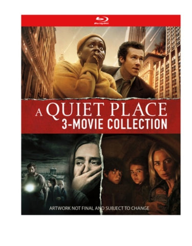 A Quiet Place 1 2 3 Movie Collection (Emily Blunt) New Region B Blu-ray Box Set