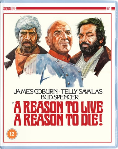 A Reason To Live A Reason To Die (James Coburn Bud Spencer) Region B Blu-ray