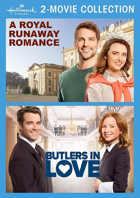 A Royal Runaway Romance + Butlers In Love Hallmark Channel  New DVD