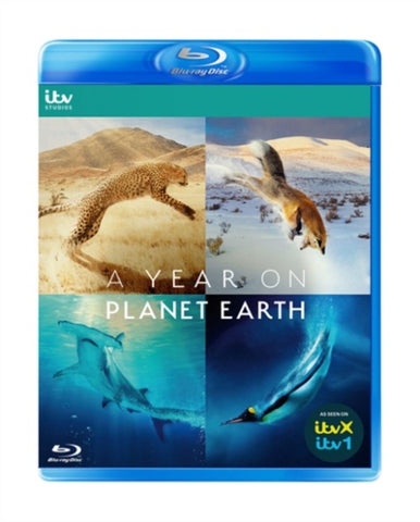 A Year On Planet Earth (Stephen Fry Martha Holmes) New Region B Blu-ray