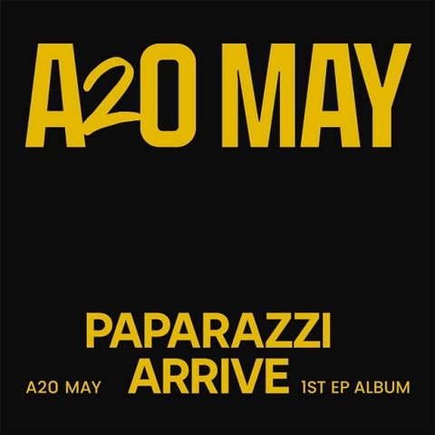 A2O MAY Paparazzi Arrive UnFazed Ver New CD + Photo Book + Photo Presale