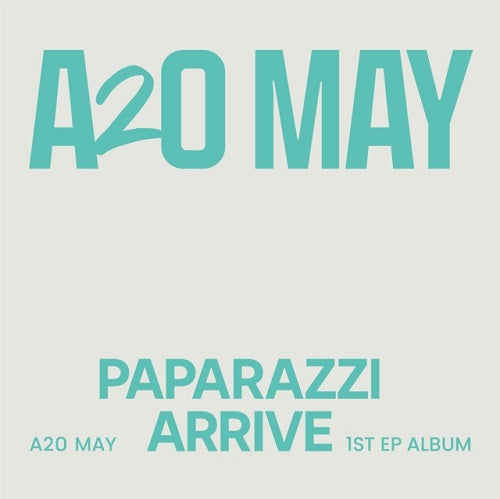 A2O MAY Paparazzi Arrive UnStoppable Ver New CD + Photo Book + Photo Presale