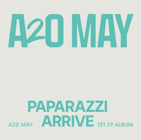 A2O MAY Paparazzi Arrive UnStoppable Ver New CD + Photo Book + Photo Presale