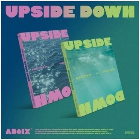 AB6IX Upside Down Photobook Version New CD + Sticker + Photo Book Presale