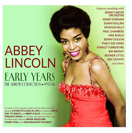 ABBEY LINCOLN Early Years The Albums Collection 1957 61 3 Disc New CD Presale