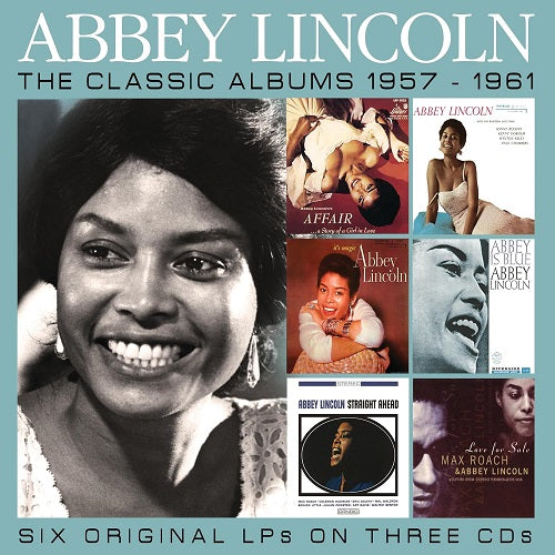 Abbey Lincoln The Classic Albums 1957-1961 1957 1961 3 Disc New CD