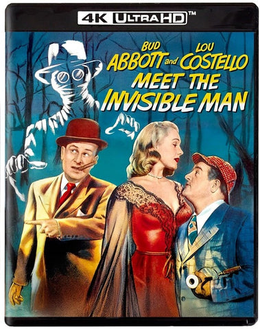 Abbott and Costello Meet the Invisible Man & New 4K Ultra HD Blu-ray