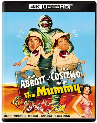 Abbott and Costello Meet the Mummy (Bud Abbott) & 4K Ultra HD Blu-ray