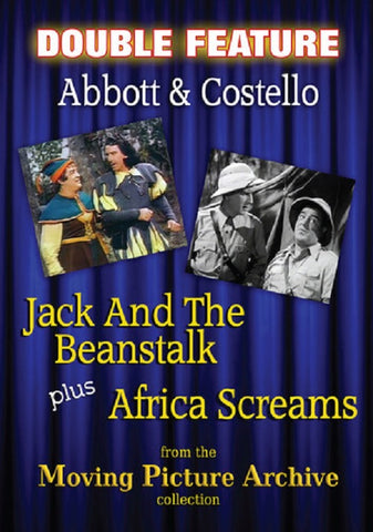 Abbott Costello Double Feature Jack The Beanstalk Africa Screams DVD Presale