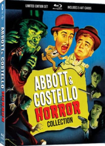 Abbott & Costello Horror Collection 1948 1955 And Limited Edition New Blu-ray