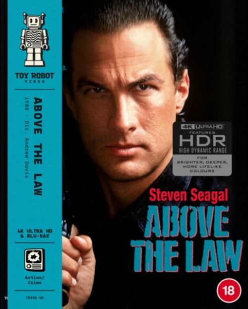Above The Law (Steven Seagal Pam Grier) 4K Ultra HD Region B Blu-ray Presale