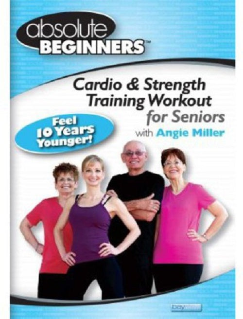 Absolute Beginners Cardio and Strength Training Workout for Seniors & Reg 4 DVD