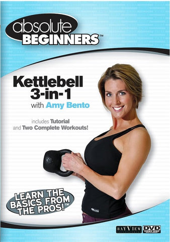 Absolute Beginners Kettlbell 3 in 1 With Amy Bento New DVD Presale