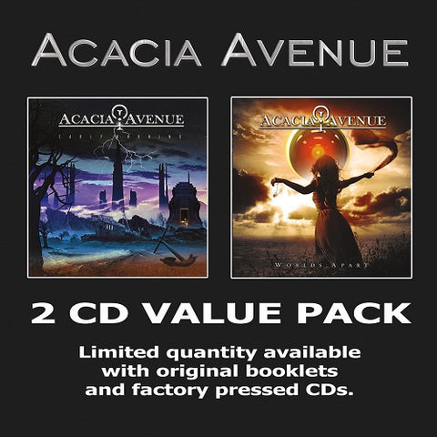 Acacia Avenue Early Warning And Worlds Apart & New CD Presale