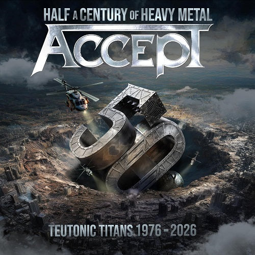 Accept Teutonic Titans 1976-2026 1976 2026 New CD Presale
