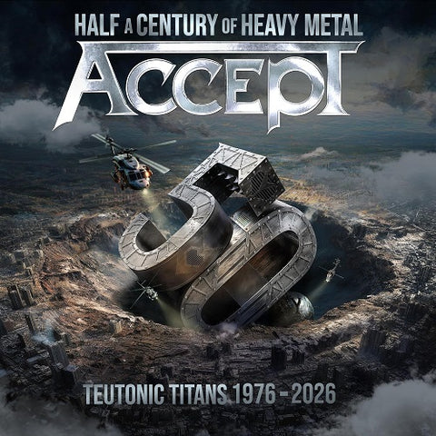 Accept Teutonic Titans 1976-2026 1976 2026 New CD Presale