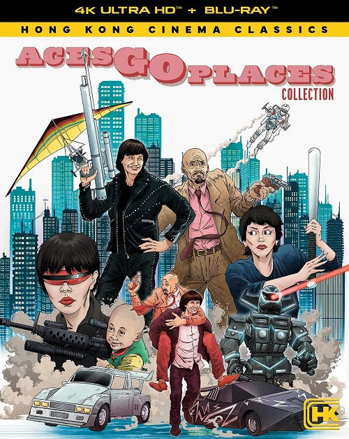 Aces Go Places Collection New 4K Ultra HD Blu-ray Box Set Presale