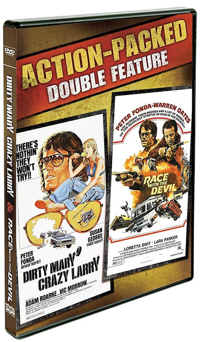 Dirty Mary Crazy Larry + Race With The Devil - Peter Fonda DVD New Region 1