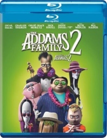 Addams Family 2 (Oscar Isaac Charlize Theron Chloe Grace Moretz) Two Blu-ray