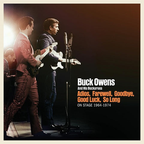 Adios Farewell Goodbye Good Luck So Long On Stage 1964 1974 New CD Presale