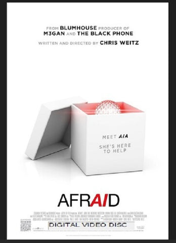 Afraid (Riki Lindhome Greg Hill Isaac Bae Wyatt Lindner) DVD + Digital