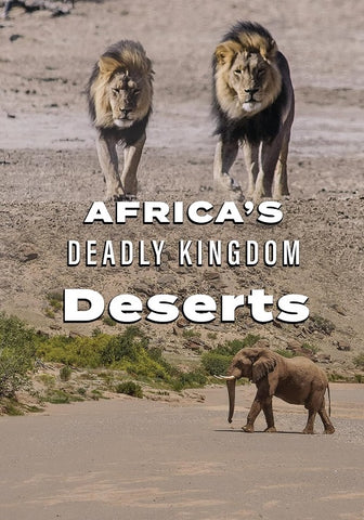 Africa's Deadly Kingdom Deserts Africas (Pal Aron) New DVD