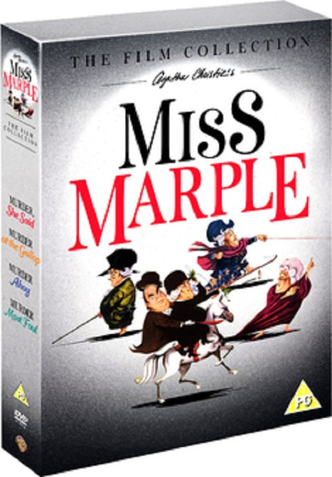 Agatha Christie Miss Marple Collection 4 Disc Box Margaret Rutherford R4 New DVD