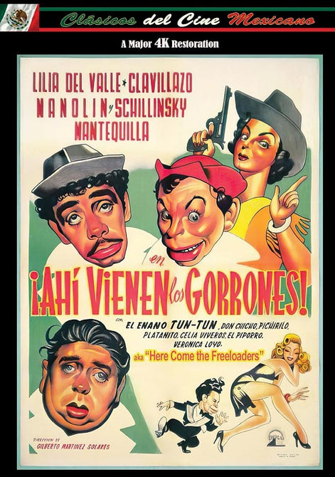 Ahi Vienen Los Gorrones (Veronica Loyo Antonio Espino) New DVD Presale