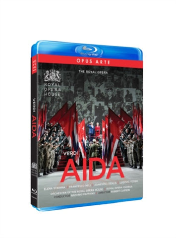 Aida Royal Opera House (Antonio Pappano Giuseppe Verdi) New Region B Blu-ray