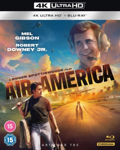 Air America (Mel Gibson Robert Downey Jr.) New 4K Ultra HD Region B Blu-ray