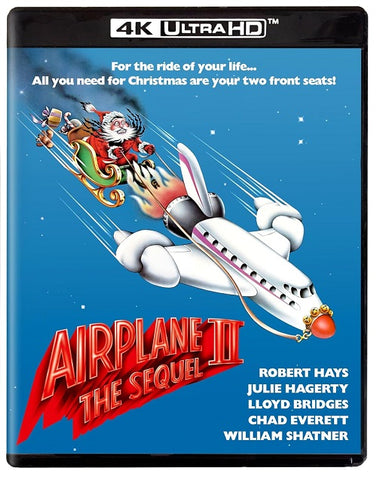 Airplane II The Sequel 2 (Robert Hays) Two New 4K Ultra HD Blu-ray Presale